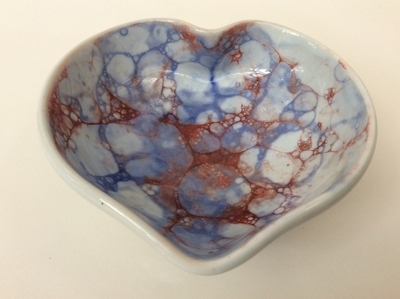 Heart shaped bowl