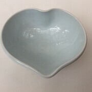 Porcelain heart shaped bowl