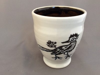 Porcelain Tumbler Bird