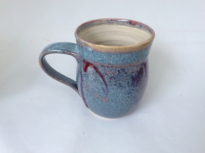 Blue mug