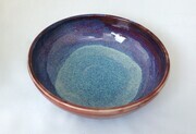 Blue and purple bowl