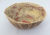 Tree bark bowl