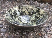 Bubble glaze bowl