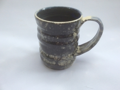 Bubble glaze mug