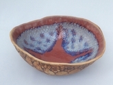 Tree bark bowl